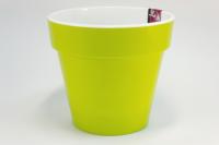 Кашпо Порто 2,4л фисташковый со вставкой