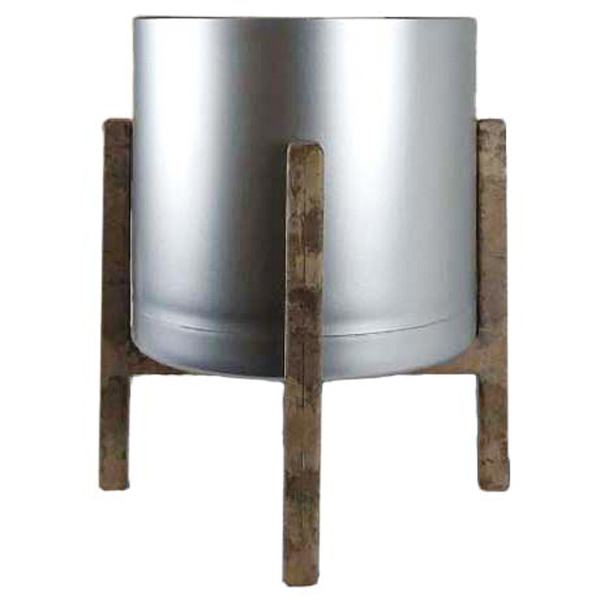 Подставка настольная на 1 горшок 25*26см древесно-полимерный (композит) 202/25 /4шт/Mehrni