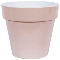 Кашпо Порто 2,4л жемчуг с вставкой 17,5*16см /8шт/ДТ