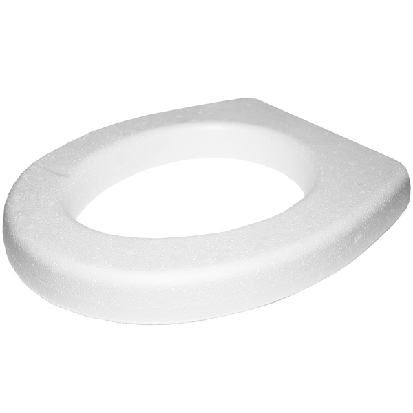 Сиденье д/туалета Люкс 42*36*4,5см пенопласт ПП /6шт/ 