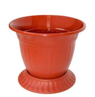 Кашпо Венеция №10 50л терракот с под. Кашпо Венеция №10 50л терракот с под.