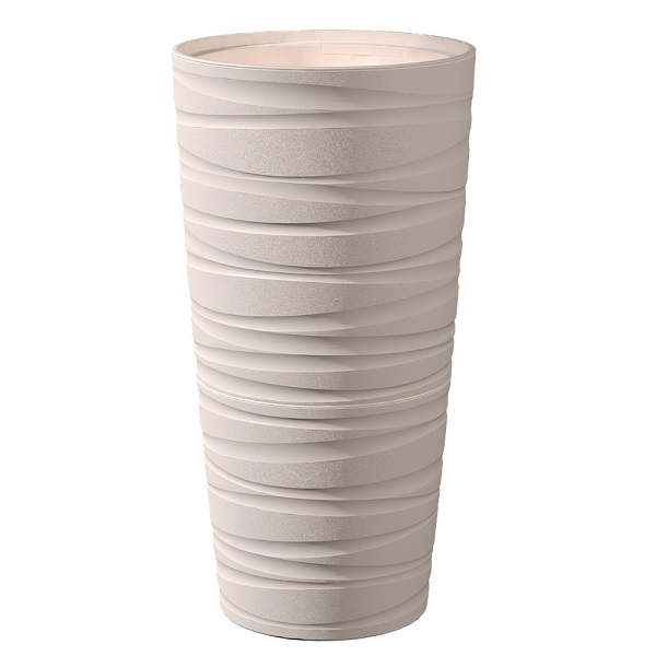 Кашпо Модерн Максимум 15л пудровый КШ-9528