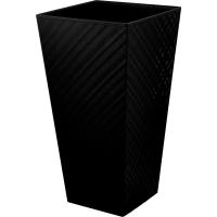 Кашпо Манхэттен квадрат 300мм Cube 34л оникс с вставкой IG6714 /4шт/ПР Кашпо Манхэттен квадрат 300мм Cube 34л оникс с вставкой IG6714 /4шт/ПР