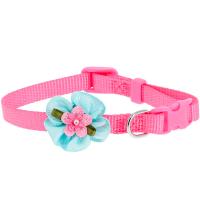 Ошейник нейлон 10мм с пряжкой-защелкой цветок 20-30см розовый/00210020-12/Каскад Ошейник нейлон 10мм с пряжкой-защелкой цветок 20-30см розовый/00210020-12/Каскад
