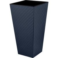 Кашпо Манхэттен квадрат 300мм Cube 34л вулканический серый с вставкой IG6714 /4шт/ПР Кашпо Манхэттен квадрат 300мм Cube 34л вулканический серый с вставкой IG6714 /4шт/ПР