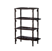 Подставка д/обуви 4-х ярус. шоколадный 18001 /10шт/Арз