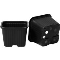 Горшок для рассады 0,33л черный квадратный мягкий 9*9*6,5см КВ9М Горшок для рассады 0,33л черный квадратный мягкий 9*9*6,5см КВ9М