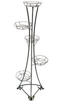 Подставка РЗДИ на  5 горшков квадратный прут медь 205 Подставка РЗДИ на  5 горшков квадратный прут медь 205