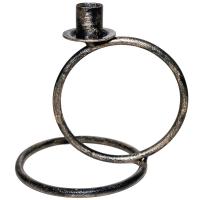 ДЕКОР Подсвечник Кольцо 1 свеча антик золото РЗДИ/1шт