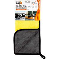 Салфетка д/уборки CM-07 30*30см микрофибра супервпитывающая 104775 /24шт/Рыжий Кот