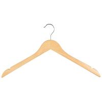 Вешалка W2 деревянная без перекладины (эконом) 311366/20шт/Рыжий Кот