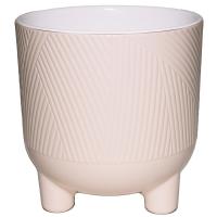 Кашпо Елочка 6,8л латте с вставкой А278