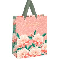 Пакет подарочный 26*32*12см "Flowers" фольга, матовая ламинация MESHU/Рельеф Пакет подарочный 26*32*12см "Flowers" фольга, матовая ламинация MESHU/Рельеф