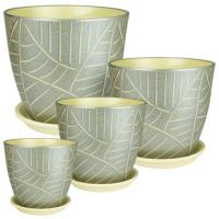 Бутон Лист серый из 4-х РС160/641550