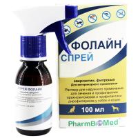 Спрей Фолайн 100 мл от паразитов