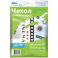 Чехол д/гладильной доски 125*42см хлопок (размер 130*52см) Ч2 /50шт/