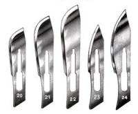 Лезвие съемное к скальпелю №24