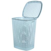 Корзина д/белья 50л 35*43*53см серый /36920/VERDE
