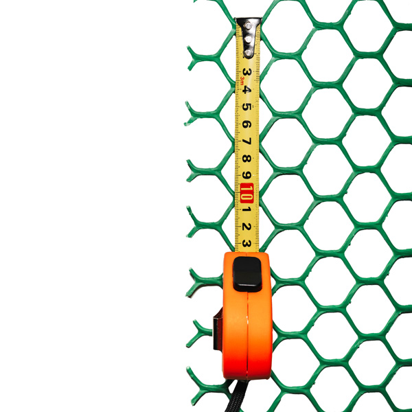 Сетка заборная 22*22 ромб 2*20м зеленый / АС