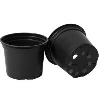 Горшок для рассады 0,5л черный мягкий 10*8см Д10М