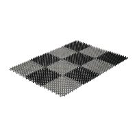 Коврик Травка 42*56см  черно-серый 23005/10шт/Профит