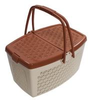 Корзина для пикника Конти 23л с крышкой Корзина для пикника Конти 23л с крышкой