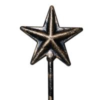 Стикер садовый РЗДИ ЗВЕЗДА бронза/1шт