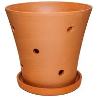 Терракот Орхидея 6-1  1,2л h-13 d-14 Терракот Орхидея 6-1  1,2л h-13 d-14