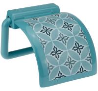 Держатель д/туалет.бумаги ДЕКО Круги М2226 /24шт/М-пласт