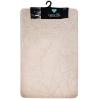 Комплект ковриков д/ванной и WC Геометрия 60*100/50*60см бежевый МС2-301 /25шт/ My Crystal