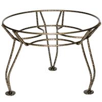 Подставка Настольная РЗДИ Столик мини 1 горшок бронза Подставка Настольная РЗДИ Столик мини 1 горшок бронза