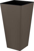 Кашпо Лондон Cube 300*564мм 34л французский платан с вставкой IG7804 /4шт/ПР  Кашпо Лондон Cube 300*564мм 34л французский платан с вставкой IG7804 /4шт/ПР