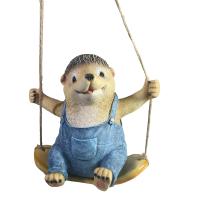 Ежик на качелях  L14W21H19 713942/F777