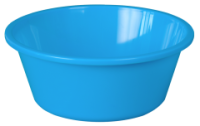 Таз 4л круглый голубой Таз 4л круглый голубой