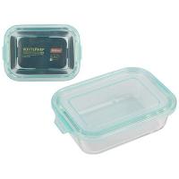 Контейнер LIMPIDO 0,650л жаропр стекла с крышкой