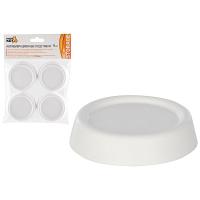 Подставки антивибрационные(4шт) д/стиральных машин и холодильника белый 102786 /20шт/Рыжий Кот