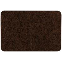 Коврик придверный 40*60см VORTEX "Slim" влаговп. ребристый подложка tpr коричневый 24384/15шт/Профит