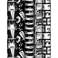 Упаковочная бумага 70*100см "Anime", 80г/м2, глянц.  MESHU/MS_62813/Рельеф Упаковочная бумага 70*100см "Anime", 80г/м2, глянц.  MESHU/MS_62813/Рельеф