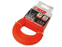 Леска д/триммера d-250м профиль-скрученный квадрат d-3мм 