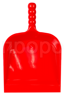 Совок с резной ручкой красный 12002 Совок с резной ручкой красный 12002