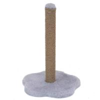 Когтеточка ЧИП Столбик на подставке с мех игр. джутовый 35*35*50см серый8312/Дарэлл Когтеточка ЧИП Столбик на подставке с мех игр. джутовый 35*35*50см серый8312/Дарэлл