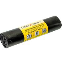 Мешки д/мусора 120л (10шт) ПВД Companion прочные 35мкм 70*105см /20шт/ Мешки д/мусора 120л (10шт) ПВД Companion прочные 35мкм 70*105см /20шт/