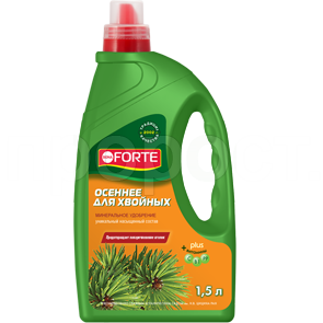 Бона Форте для Хвойных растений Лето-Осень 1,5л Бона Форте для Хвойных растений Лето-Осень 1,5л