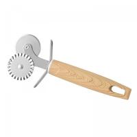 Нож для теста 2х роликовый "KITCHENTOOL" AST-002-TF33