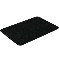 Коврик придверный 40*60см VORTEX "Slim" влаговп. ребристый подложка tpr черный 24386/15шт/Профит