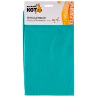 Тряпка д/пола M-03F 60х70см от шерсти и пыли микрофибра   бирюзовый 101189 /100шт/ Рыжий кот Тряпка д/пола M-03F 60х70см от шерсти и пыли микрофибра   бирюзовый 101189 /100шт/ Рыжий кот