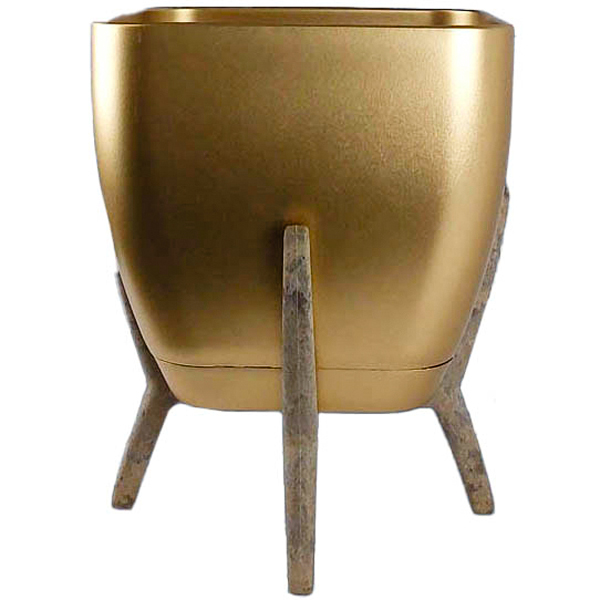 Подставка настольная на 1 горшок 27,5*27,5см древесно-полимерный (композит) 201/25 /12шт/Mehrni