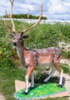 Олень пятнистый 190см ПЛ-244