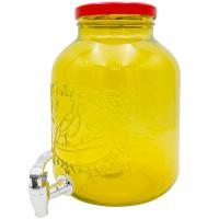 Лимонадник 5л "Золотой Фазан" ТО 110 желтый /2шт/В