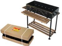 Мангал "Обжора" 87*48*71см /КА